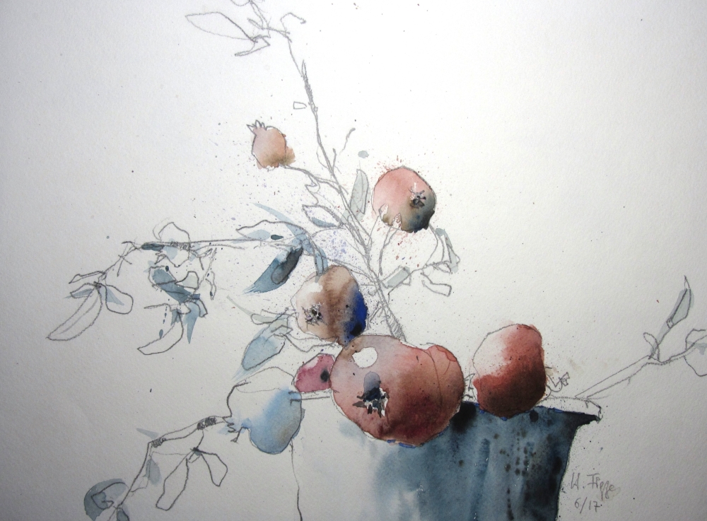 Äpfel im Topf von Holger Figge  ​​​​​​